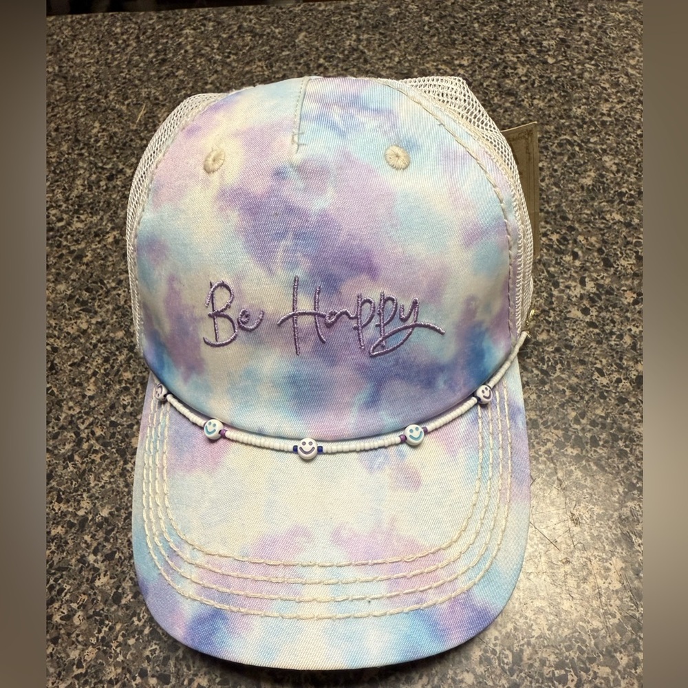 “Be Happy” baseball cap